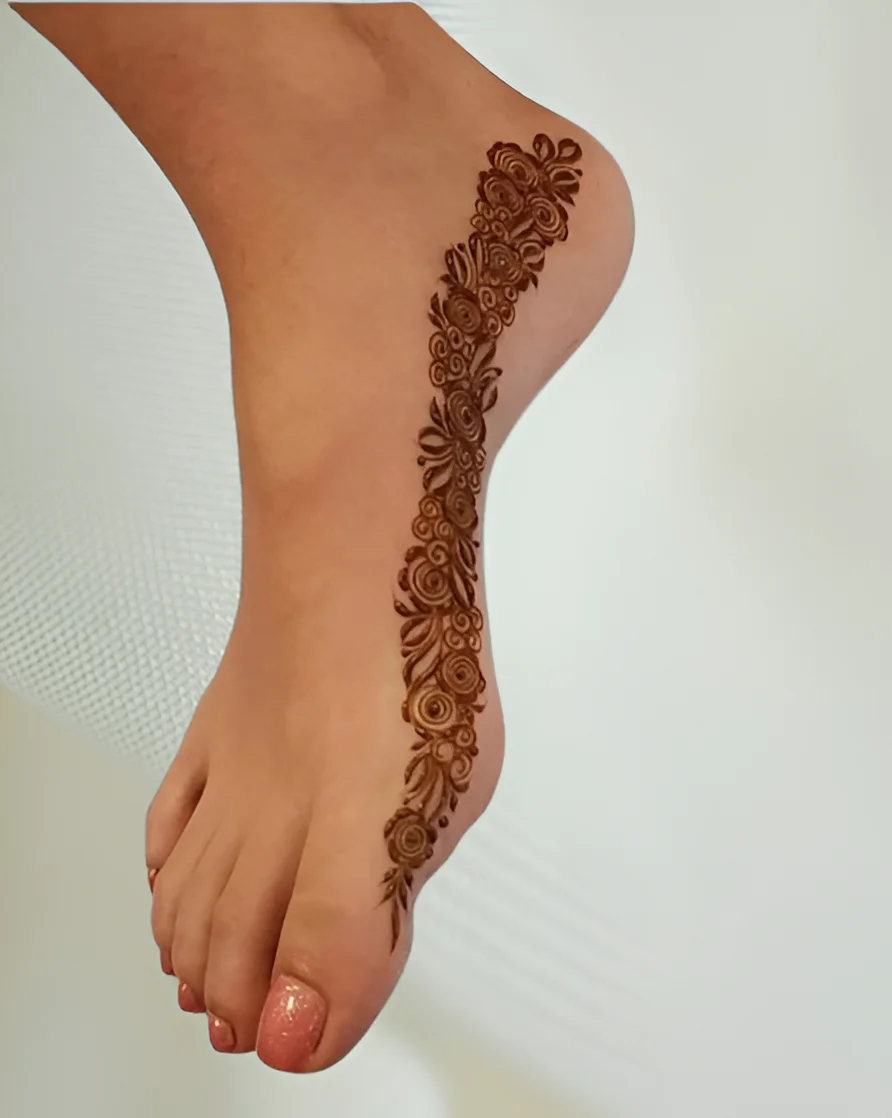 Foot mehndii designss