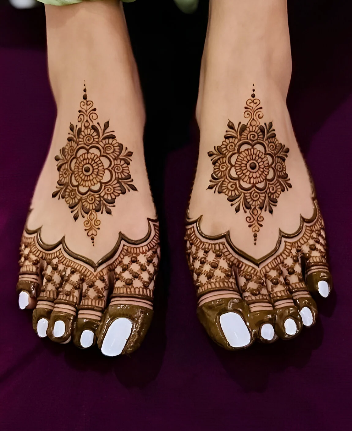 Foot Mehndi Designs