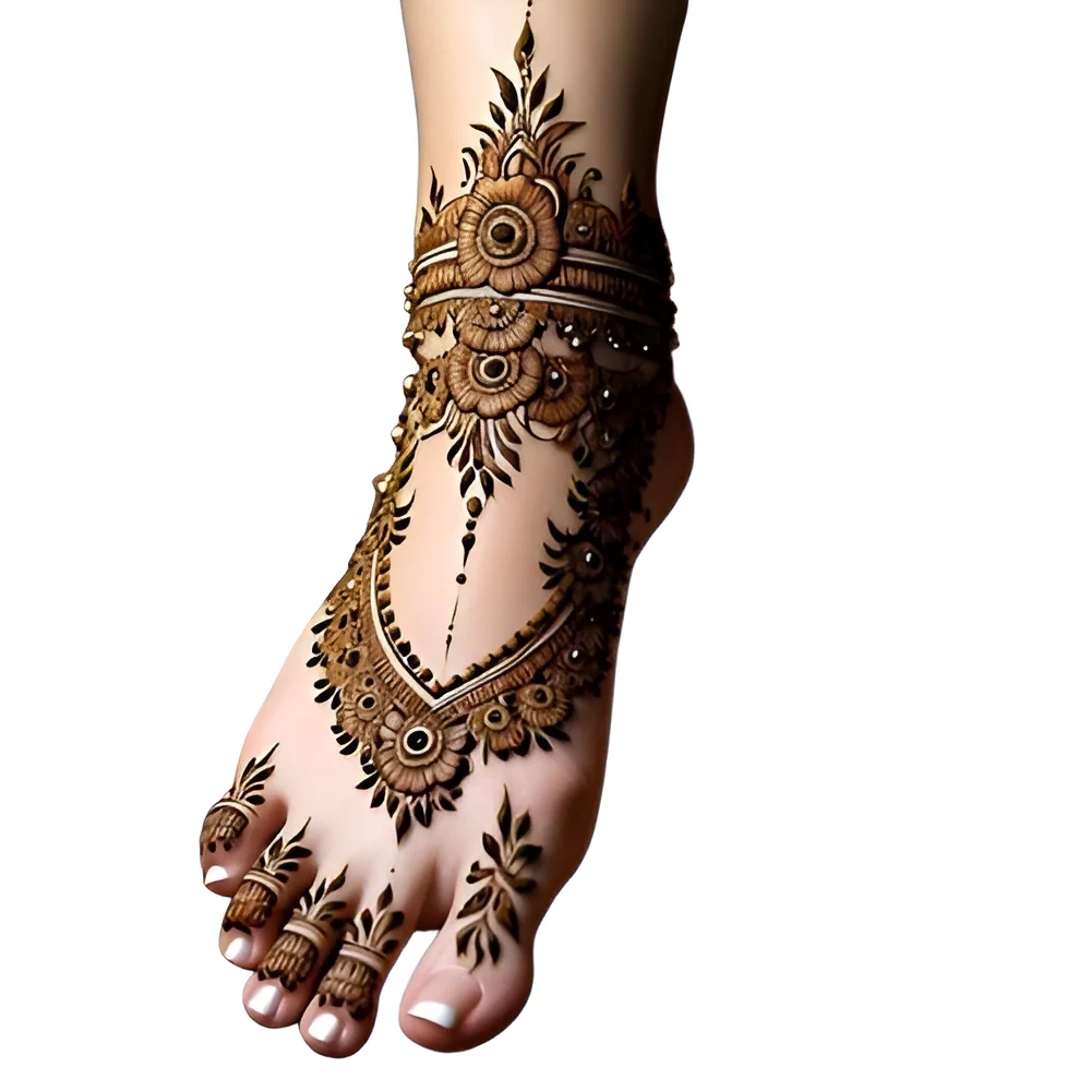 Foot Mehndi