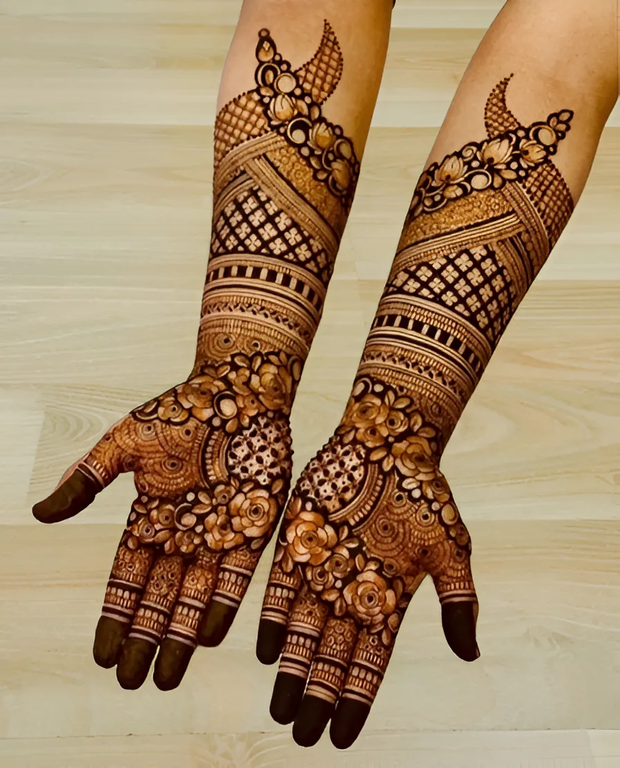 hand mehndi design full