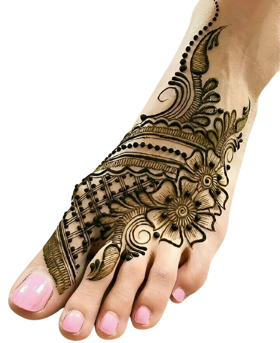 Foot mehndii designss