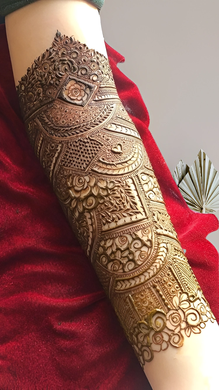 bride design mehndi